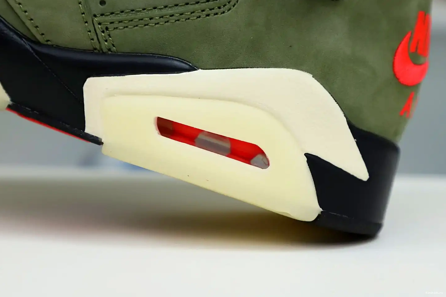 Kimikick TRAVIS RETRO JORDAN X AIR SCOTT 6 'OLIVE' 0521